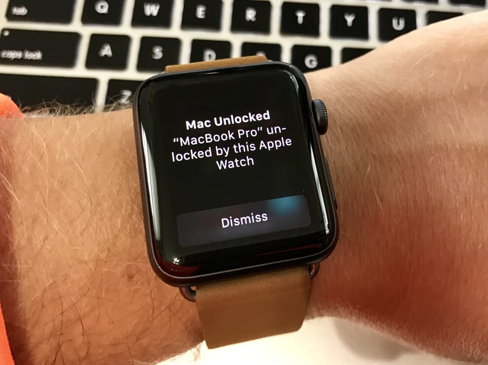 An Apple Watch will automatically unlock your mac without the need to take any action.