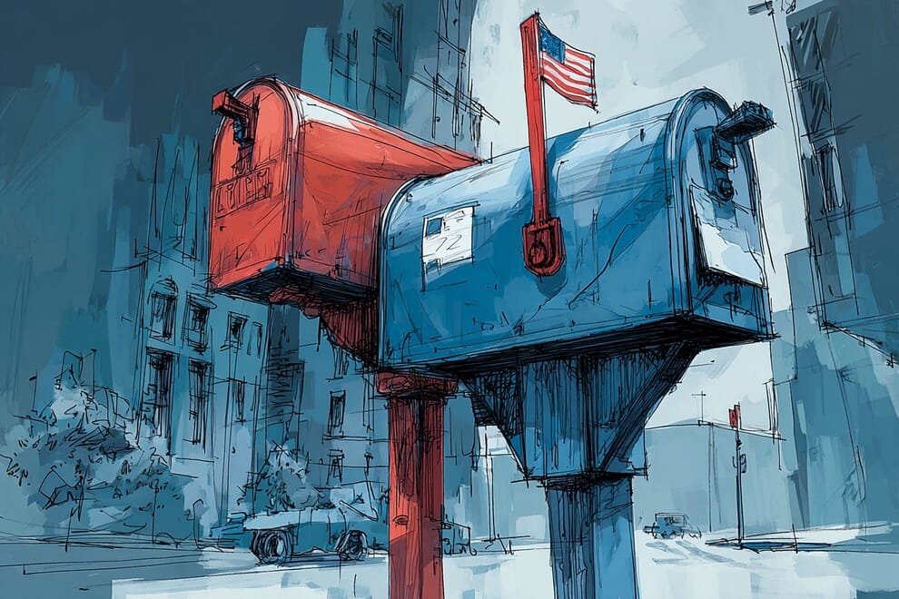 A mailbox