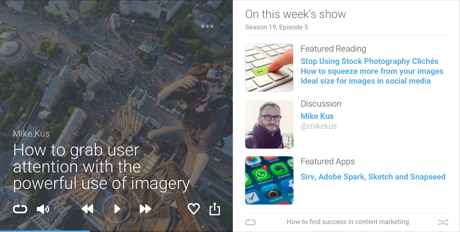 How to grab user attention with the powerful use of imagery 1