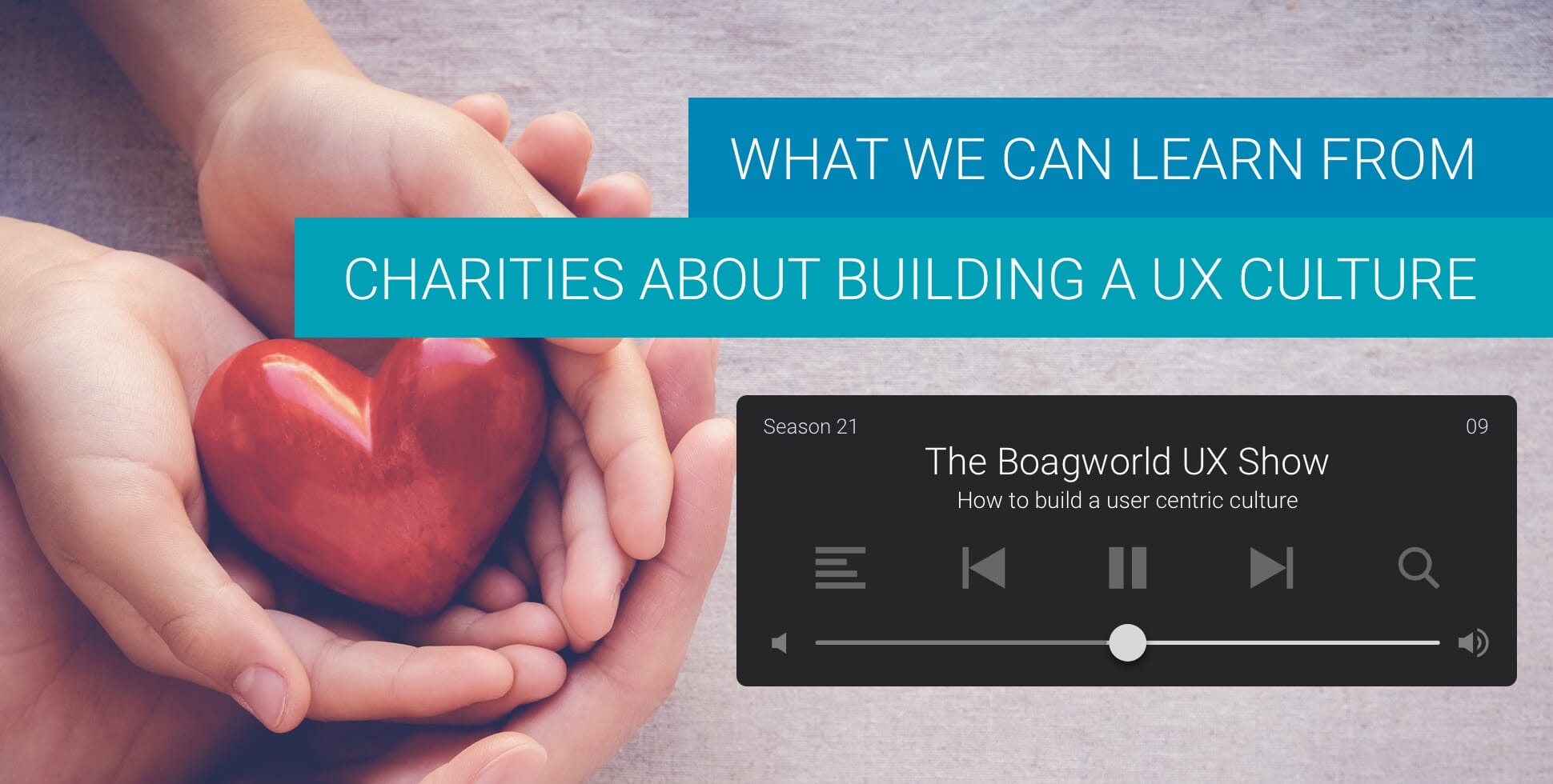 What We Can Learn From Charities About Building a UX Culture 1