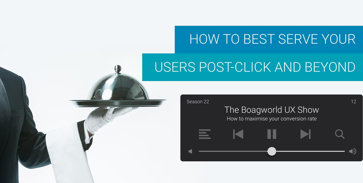 How to Best Serve Your Users Post-click and Beyond. 1