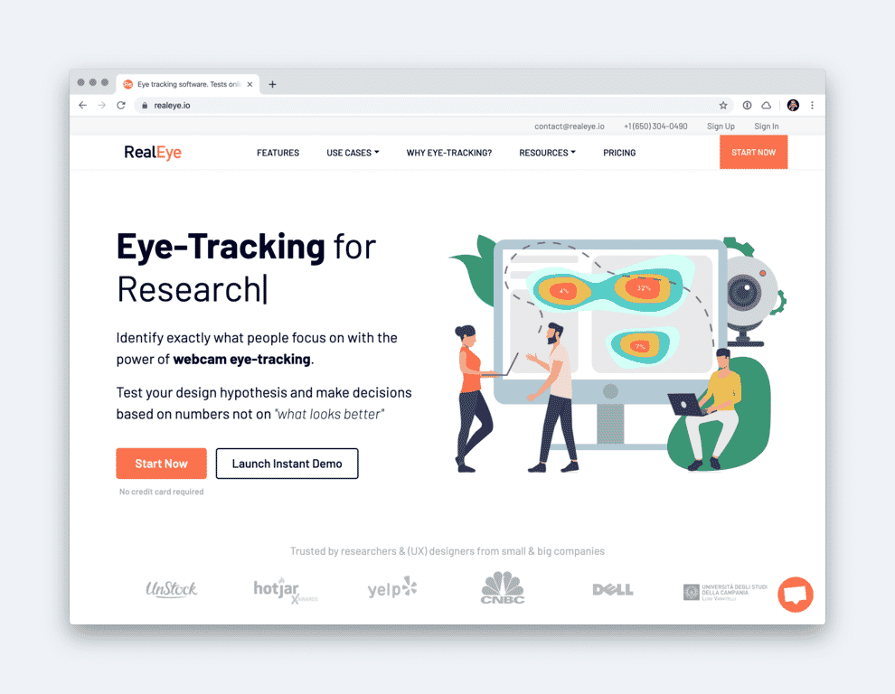 RealEye Homepage