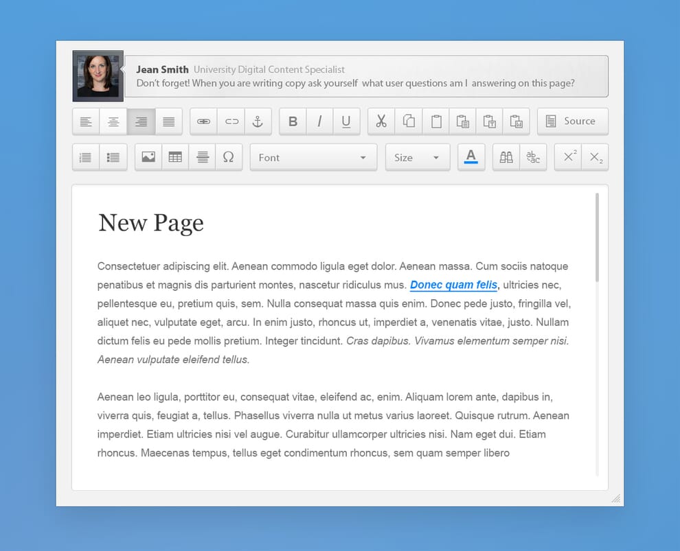 The only question you need clients to consider when they write copy 1
