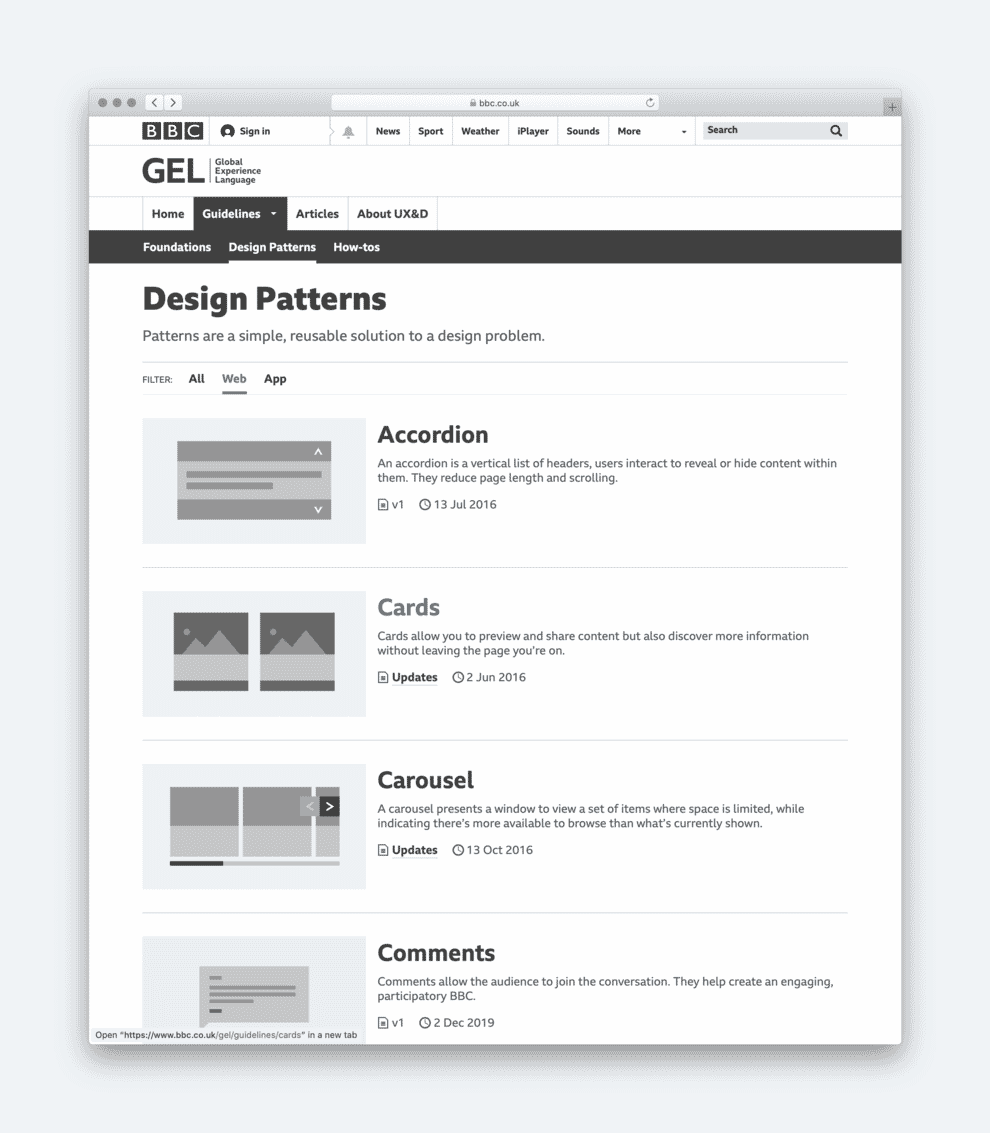 What is a pattern?