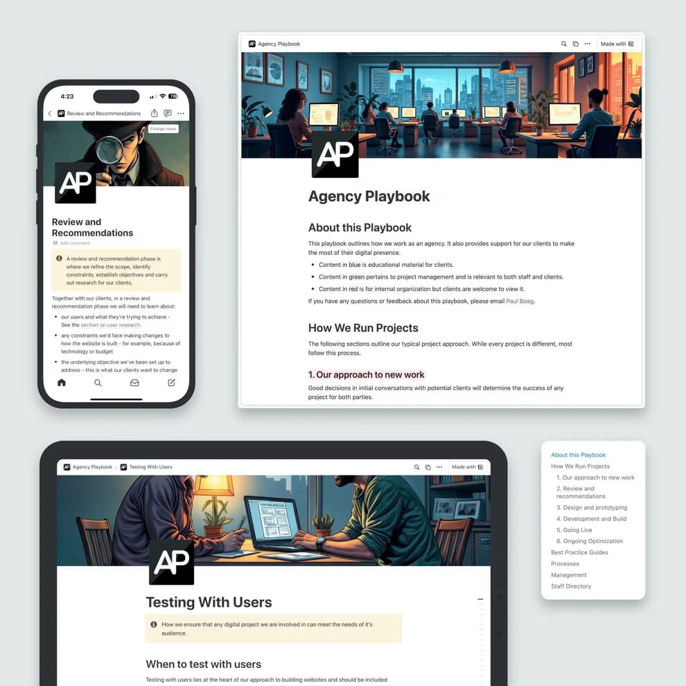 Craft And Game-Changing Agency Playbook