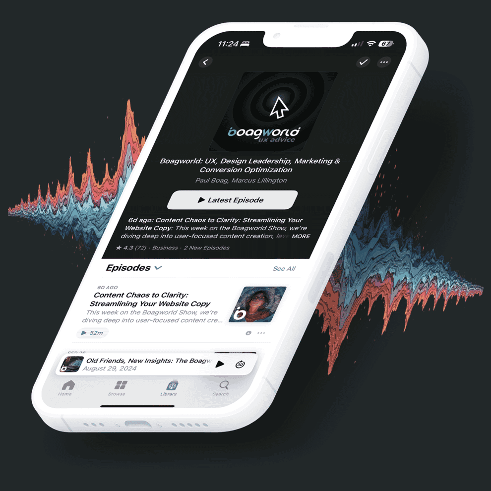 Podcast on iPhone